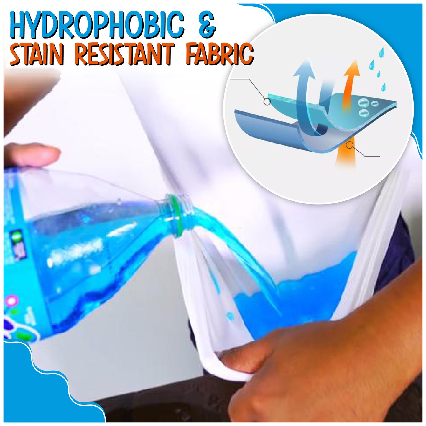 Anti-Stain Waterproof T-Shirt