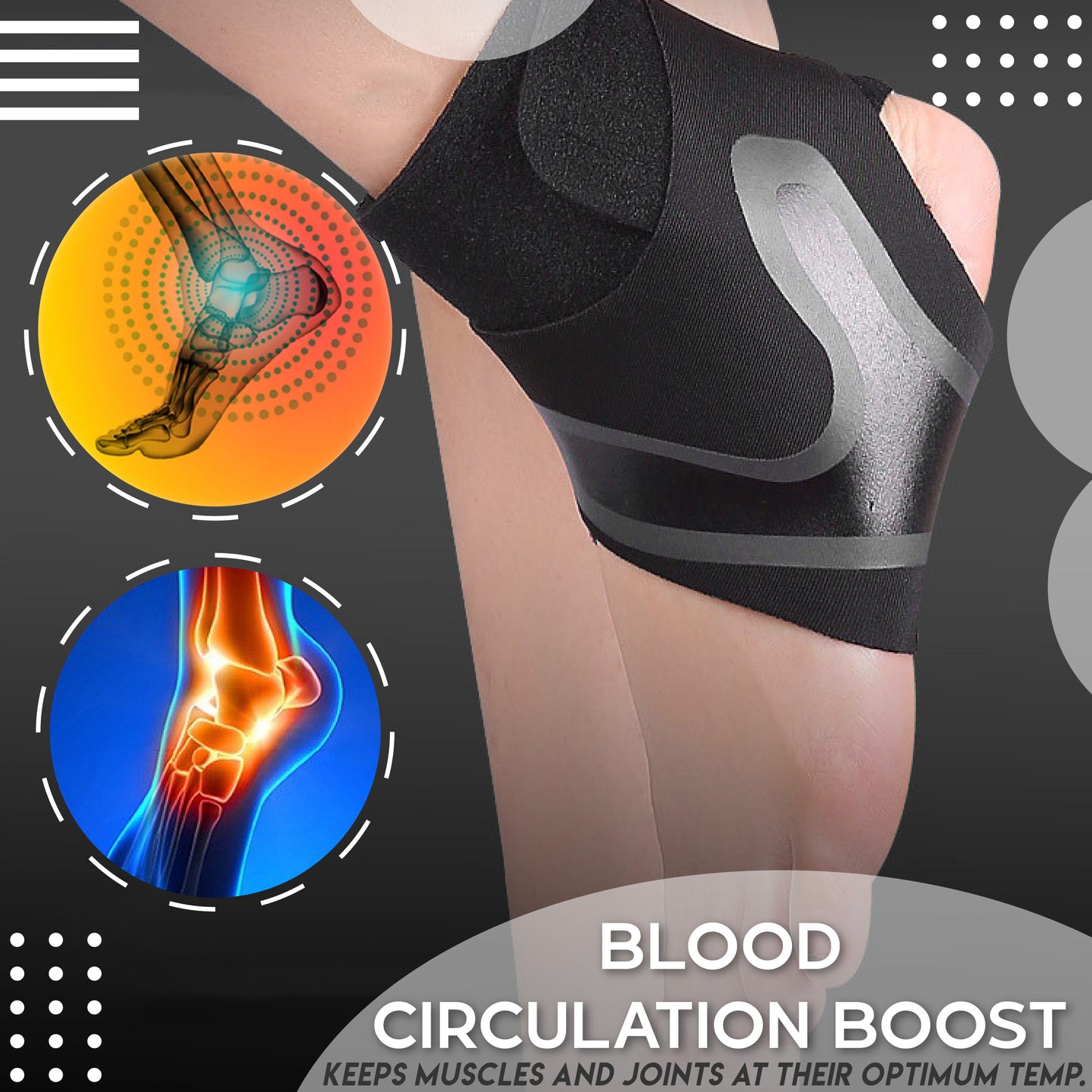 Adjustable Ankle Compression Brace