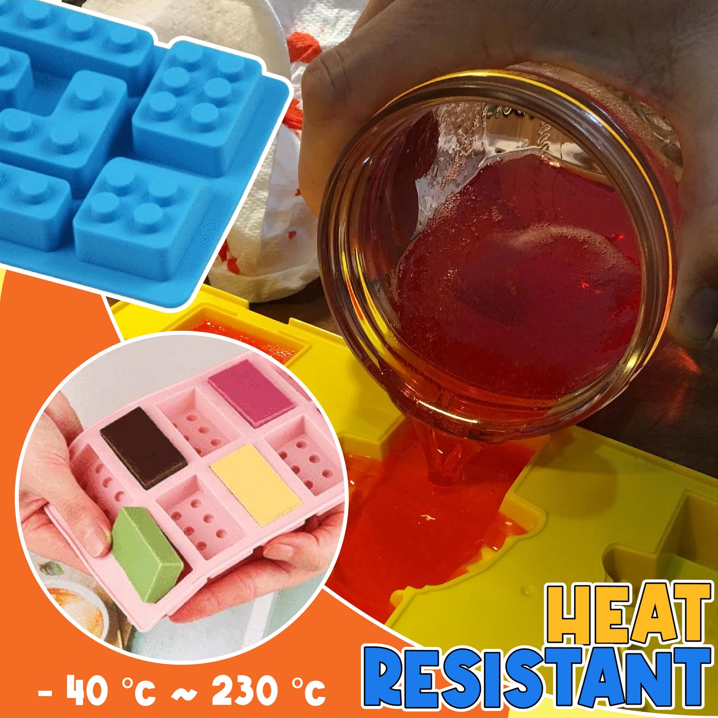 Gummy Lego Jello Mold