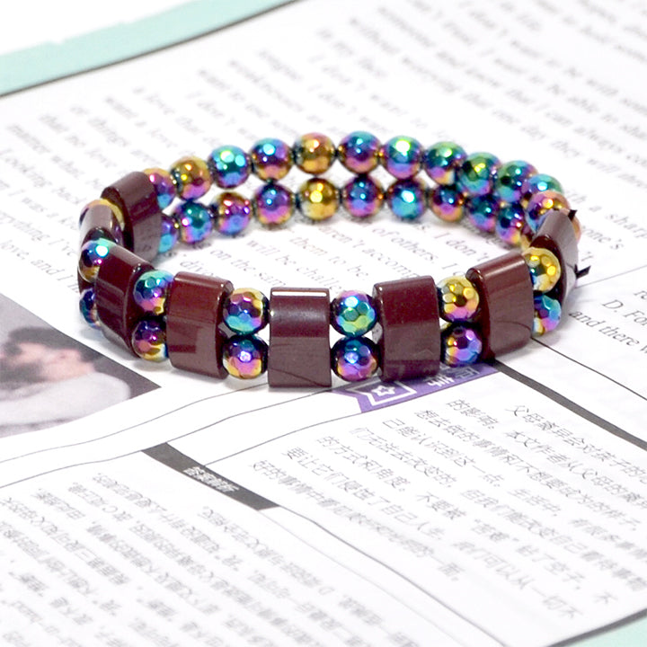 LymphDrain™ Carnelian Hematite Bracelet