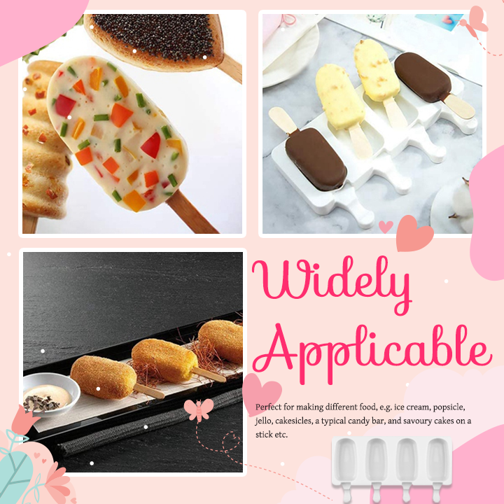 4 in 1 Popsicle Silicone Mold