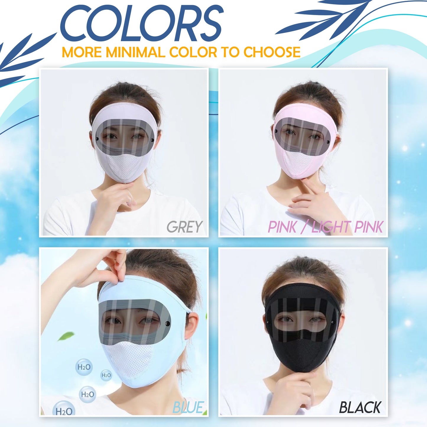 Anti-UV Clear Vision Face Shield