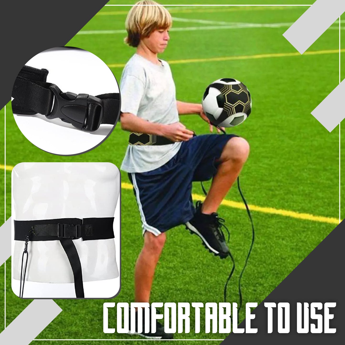 Solo Soccer Kick Trainer