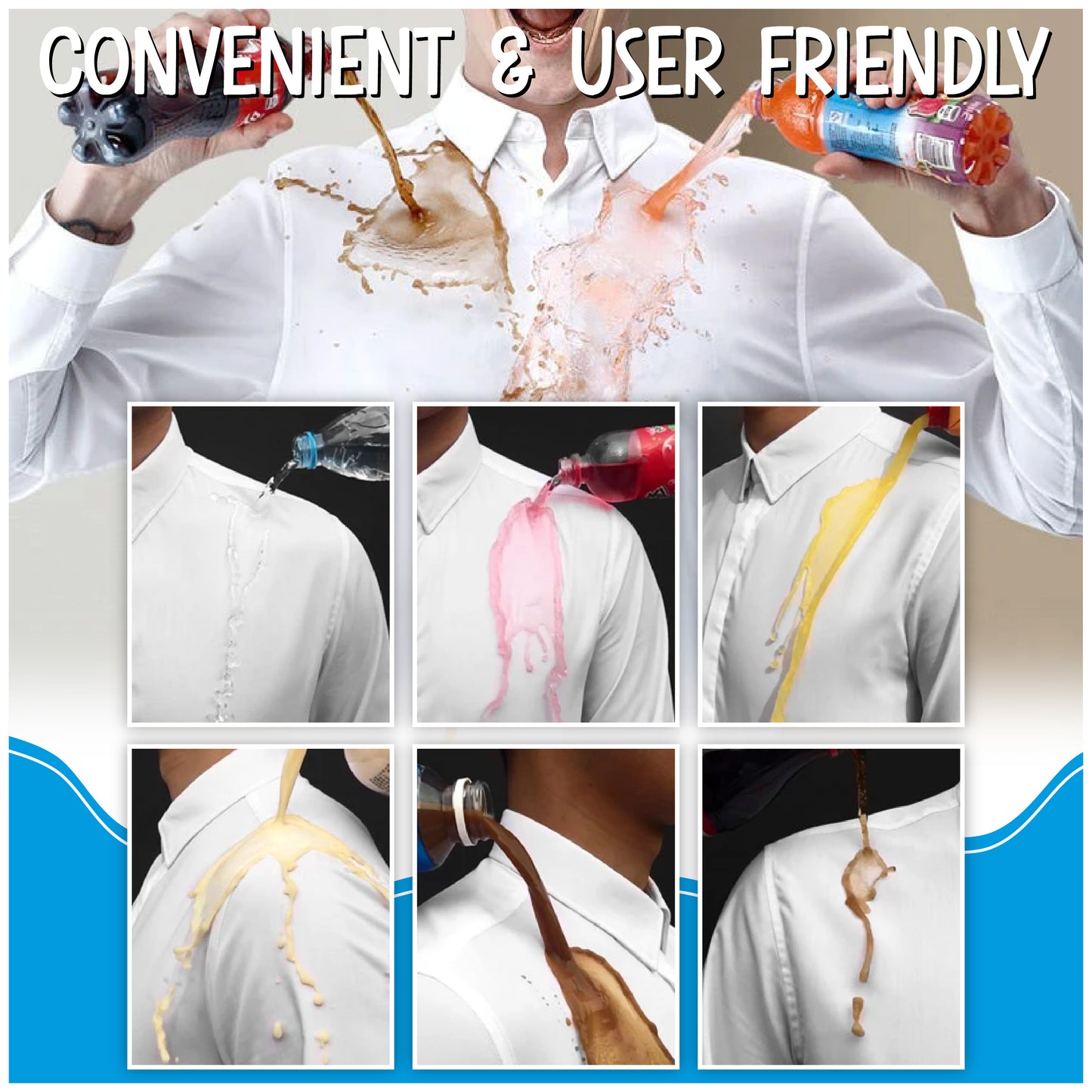 Anti-Stain Waterproof T-Shirt