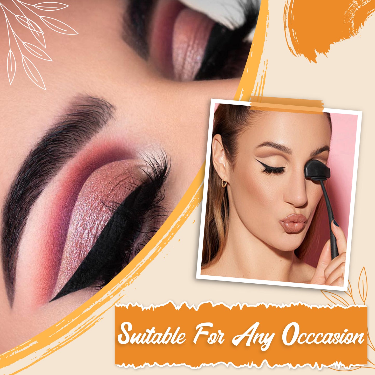 GlamEyes™ Cut Crease Eyeshadow Stamp Kit