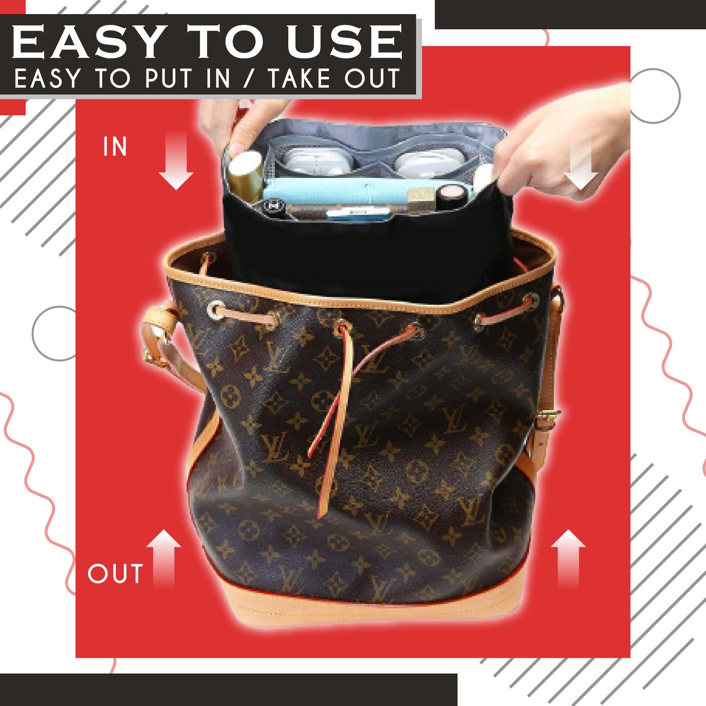 Purse Insert Organizer