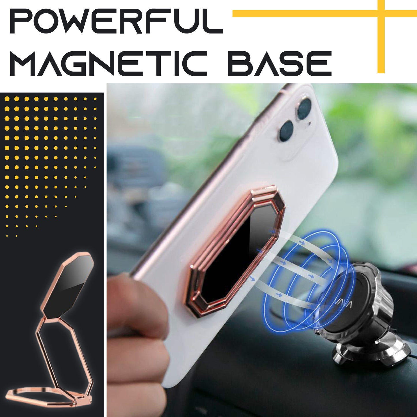 Foldable Phone Ring Stand