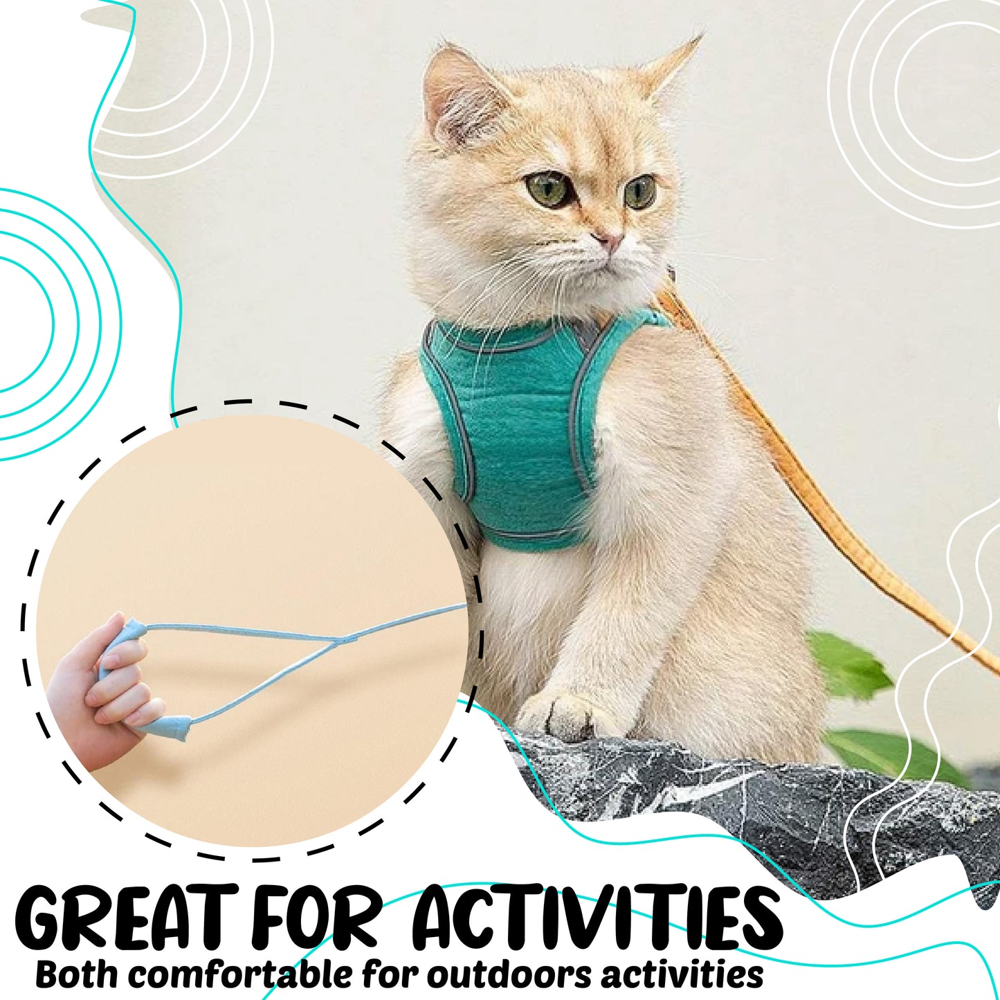 Cat Harness & Leash Vest