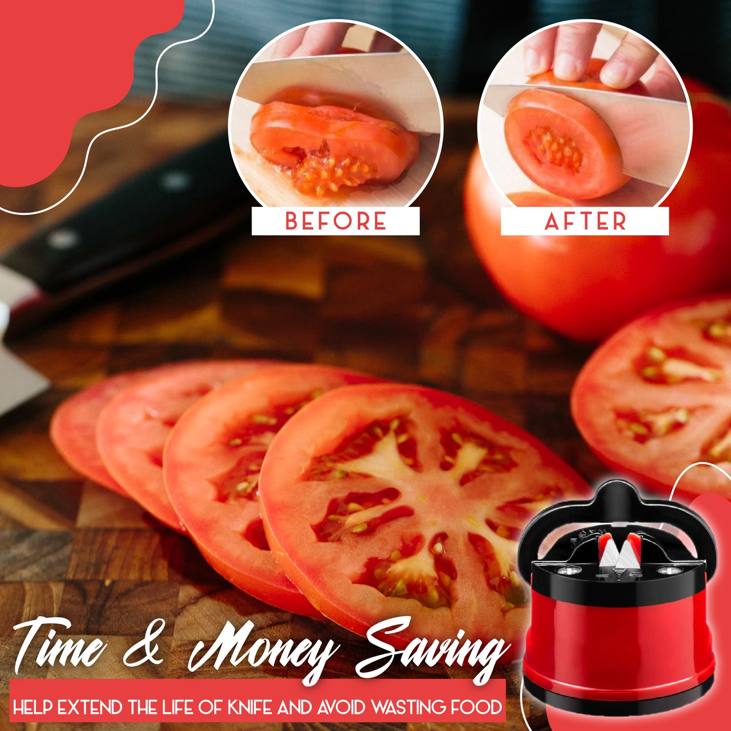 Suction Knife Sharpener