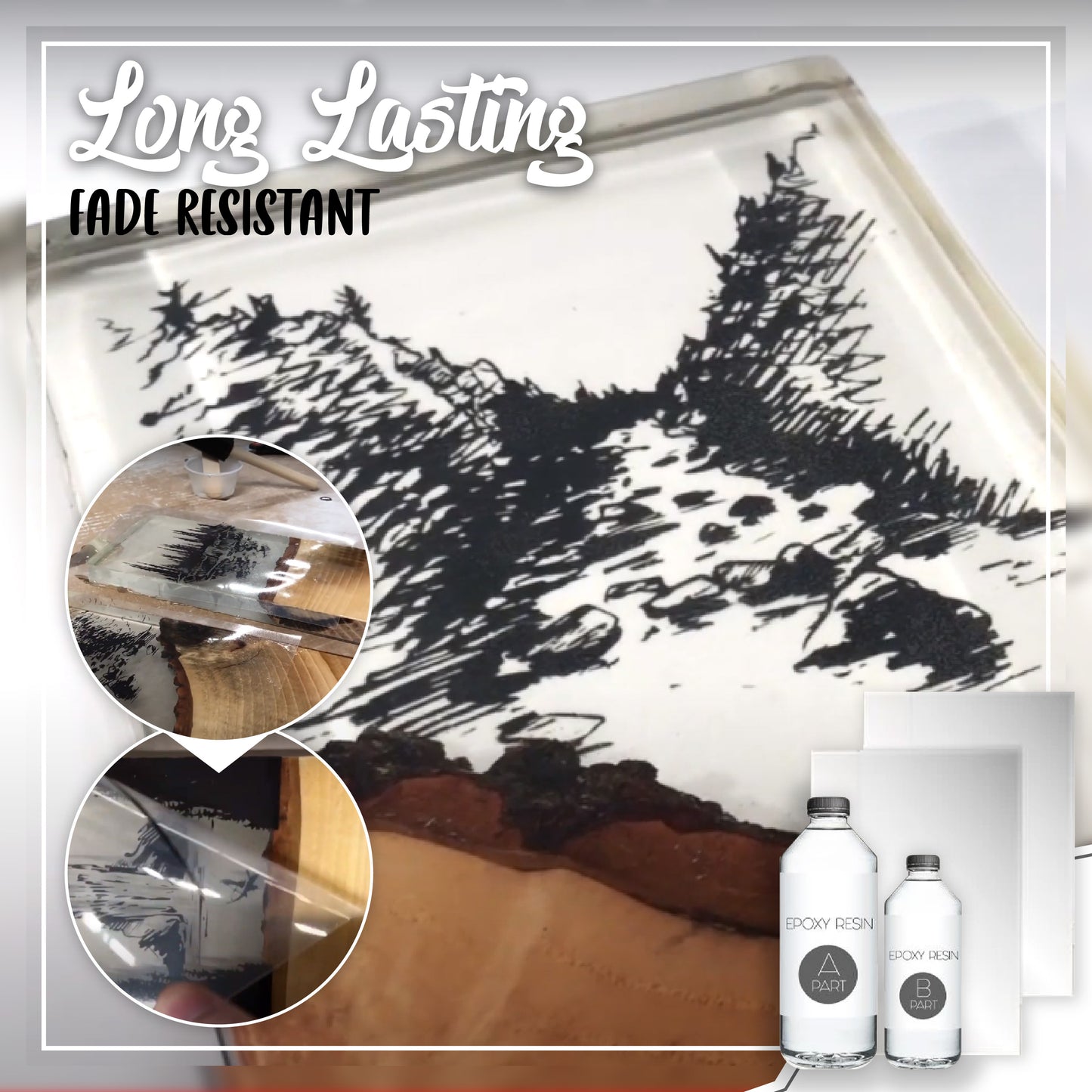 Resin Art Image Transfer Kit