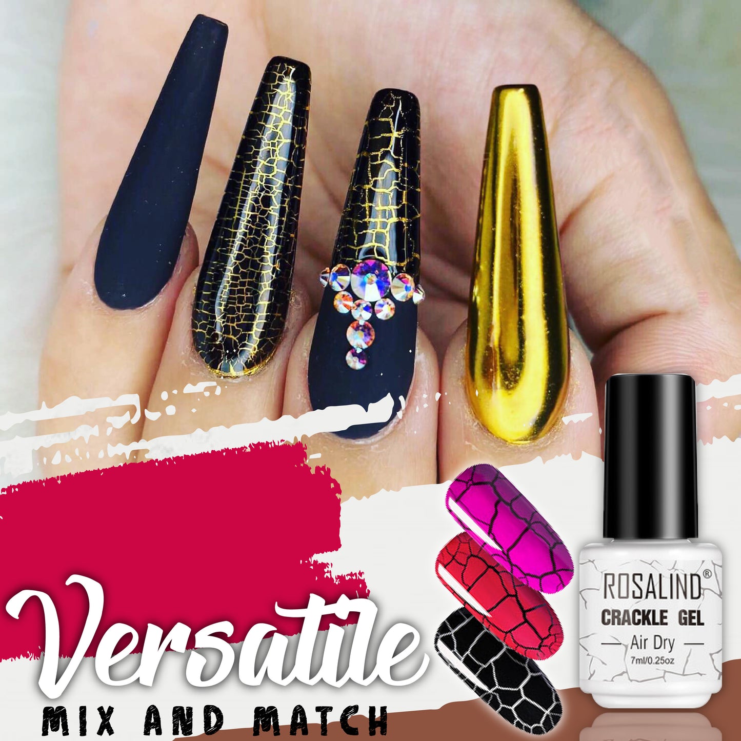 Chic Crackle Nail Polish