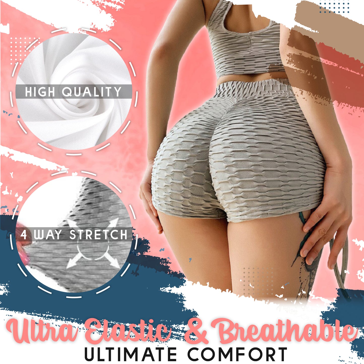 Peachy Bum Lifting Yoga Shorts