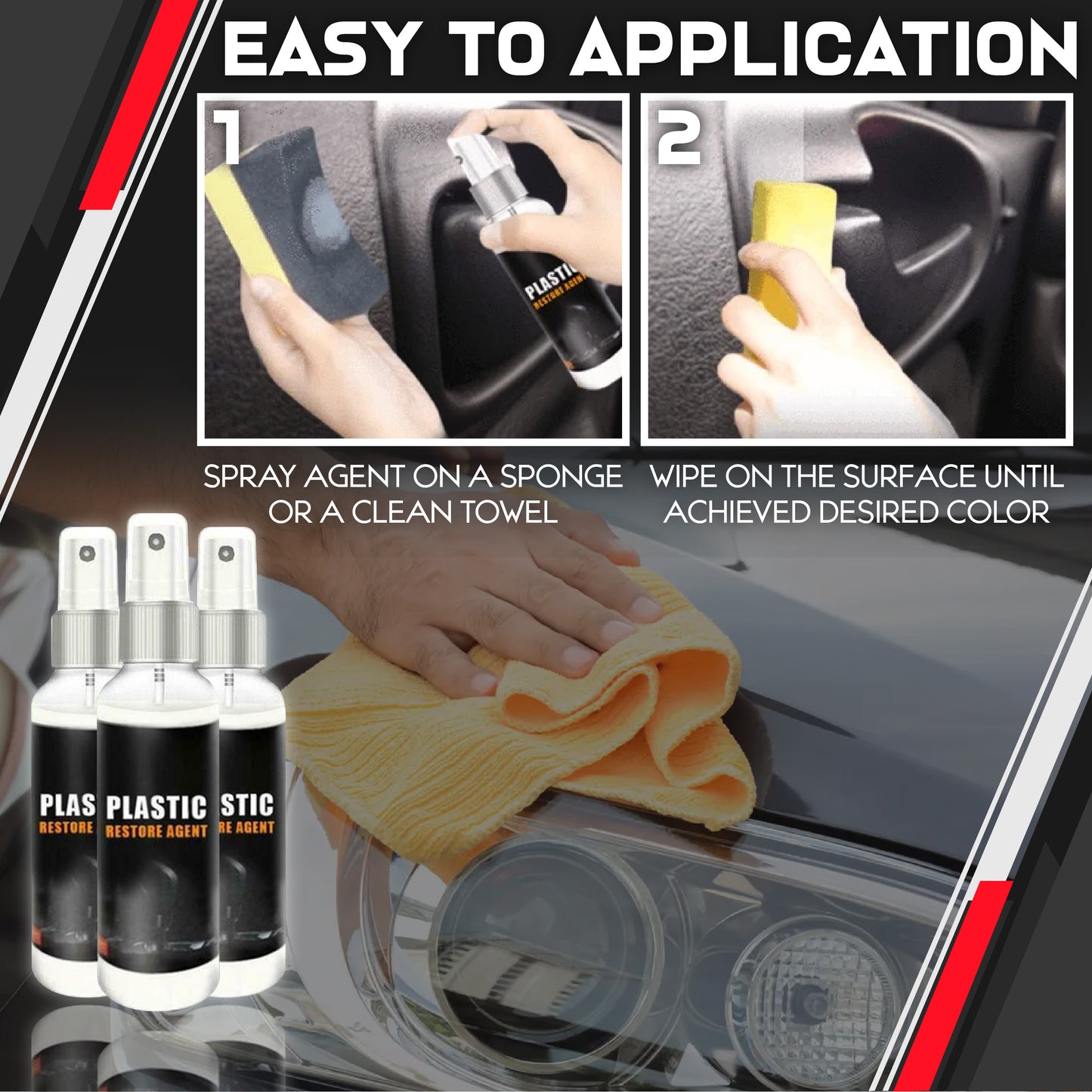 Car Plastic & Trim Restorer