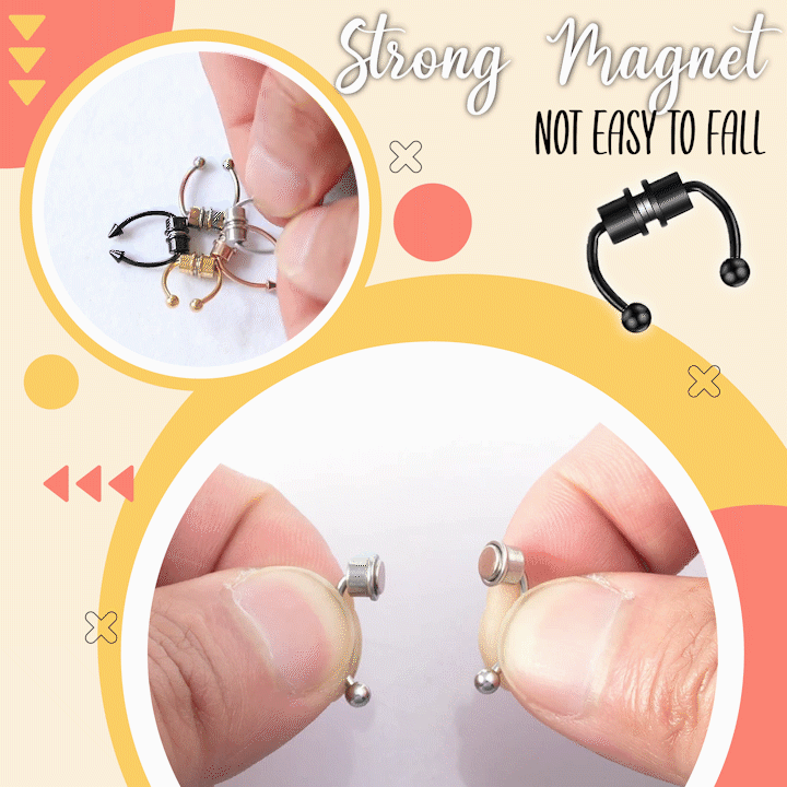 Non-Piercing Magnetic Septum Nose Ring