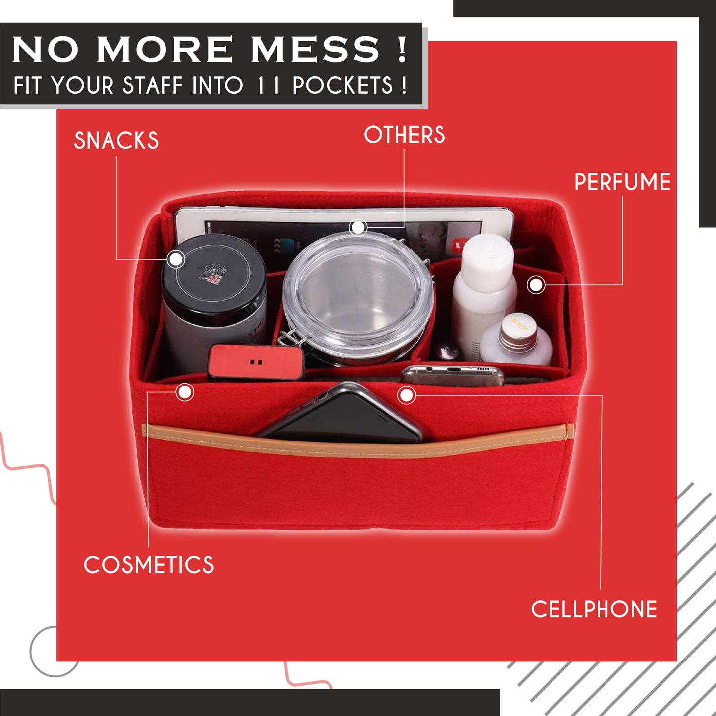 Purse Insert Organizer
