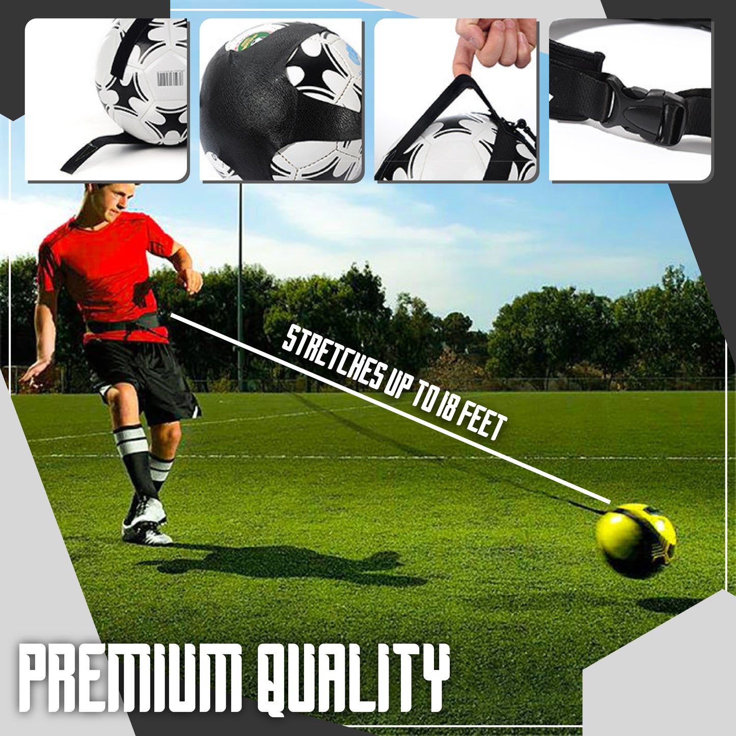 Solo Soccer Kick Trainer