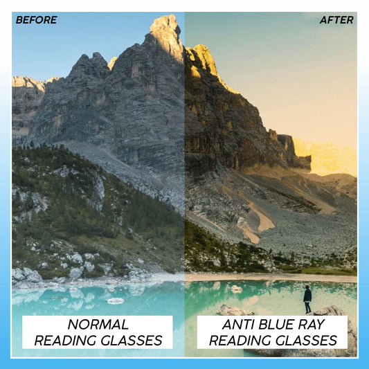 Anti-Blue Ray Shock-Proof Glasses