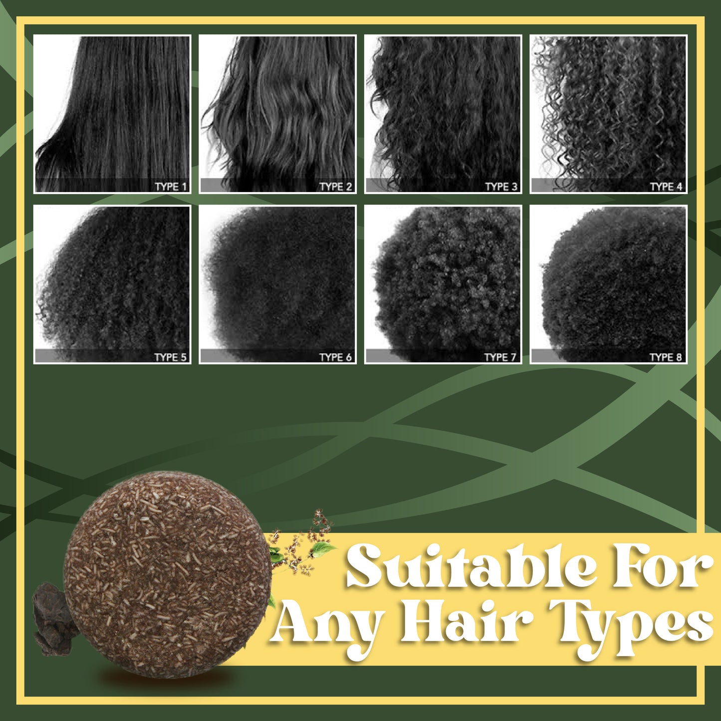 LUXE™ Organic Darkening Shampoo Bar