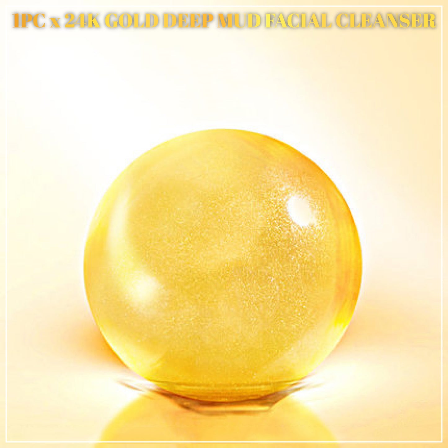24K Gold Deep Mud Facial Cleanser