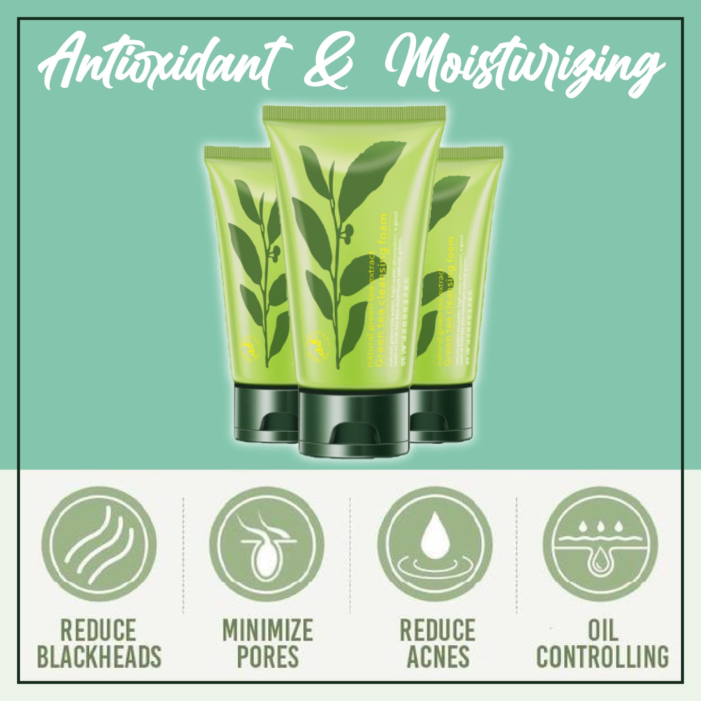 Green Tea Clarifying Cleansing Foam