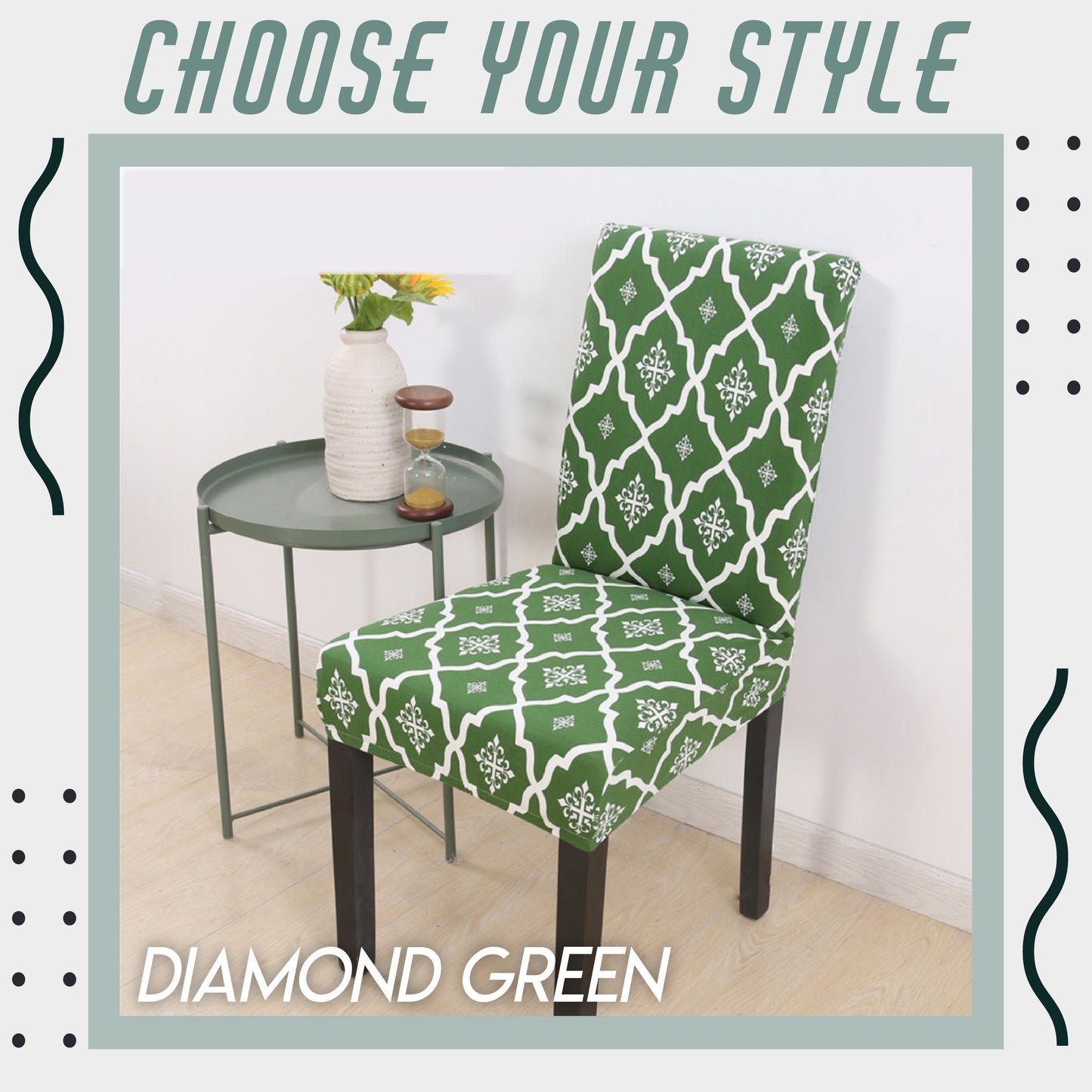 Universal Slip-On Chair Covers