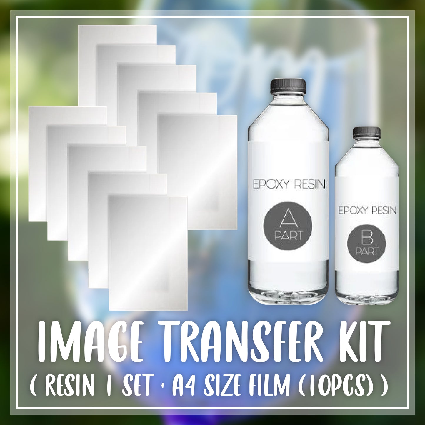 Resin Art Image Transfer Kit