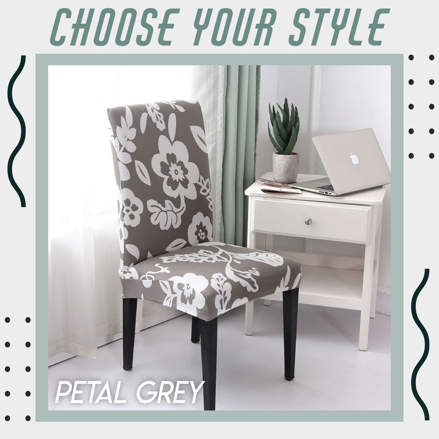Universal Slip-On Chair Covers