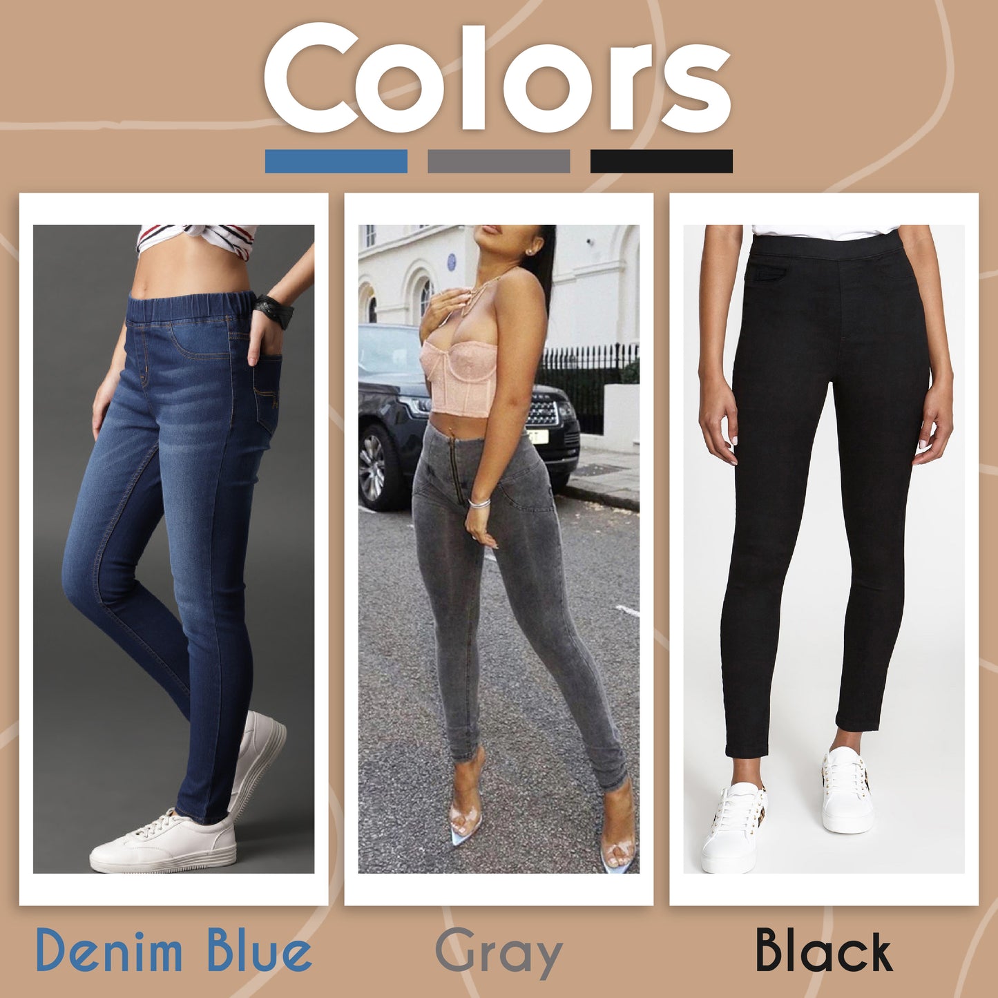 SlimFit™ Skinny Denim Jeggings