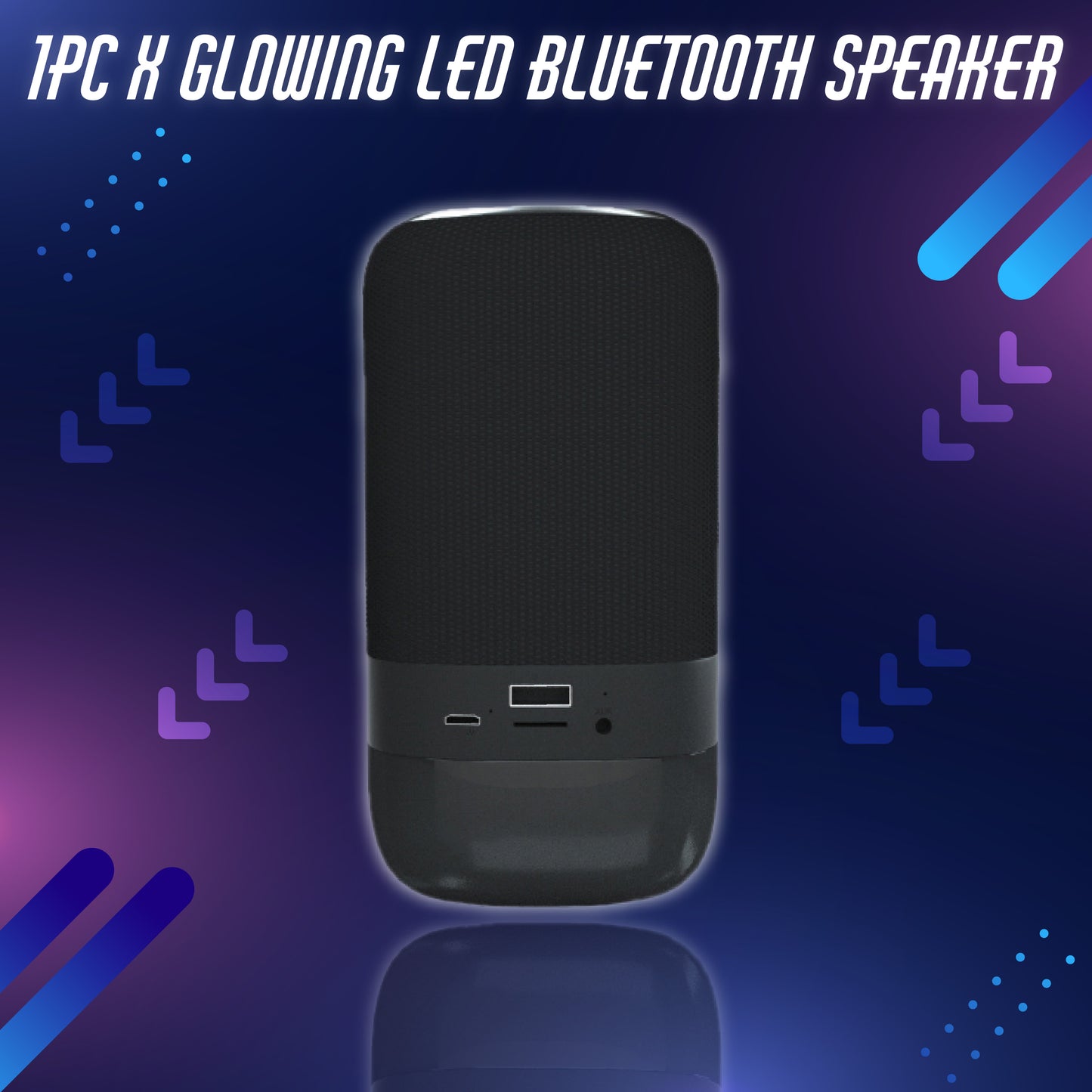 Glowing LED Bluetooth Speaker