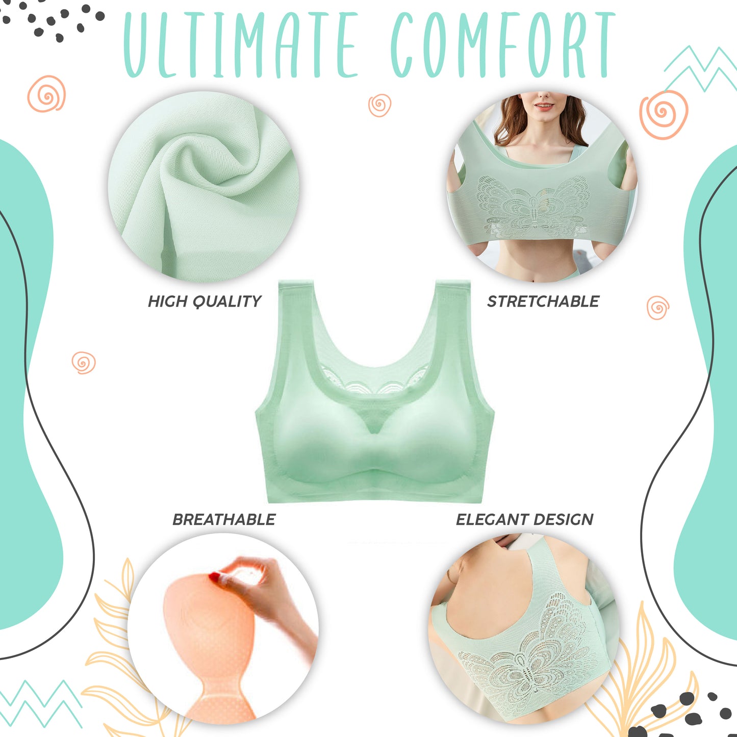 Plus+ Ice Silk Air Bra