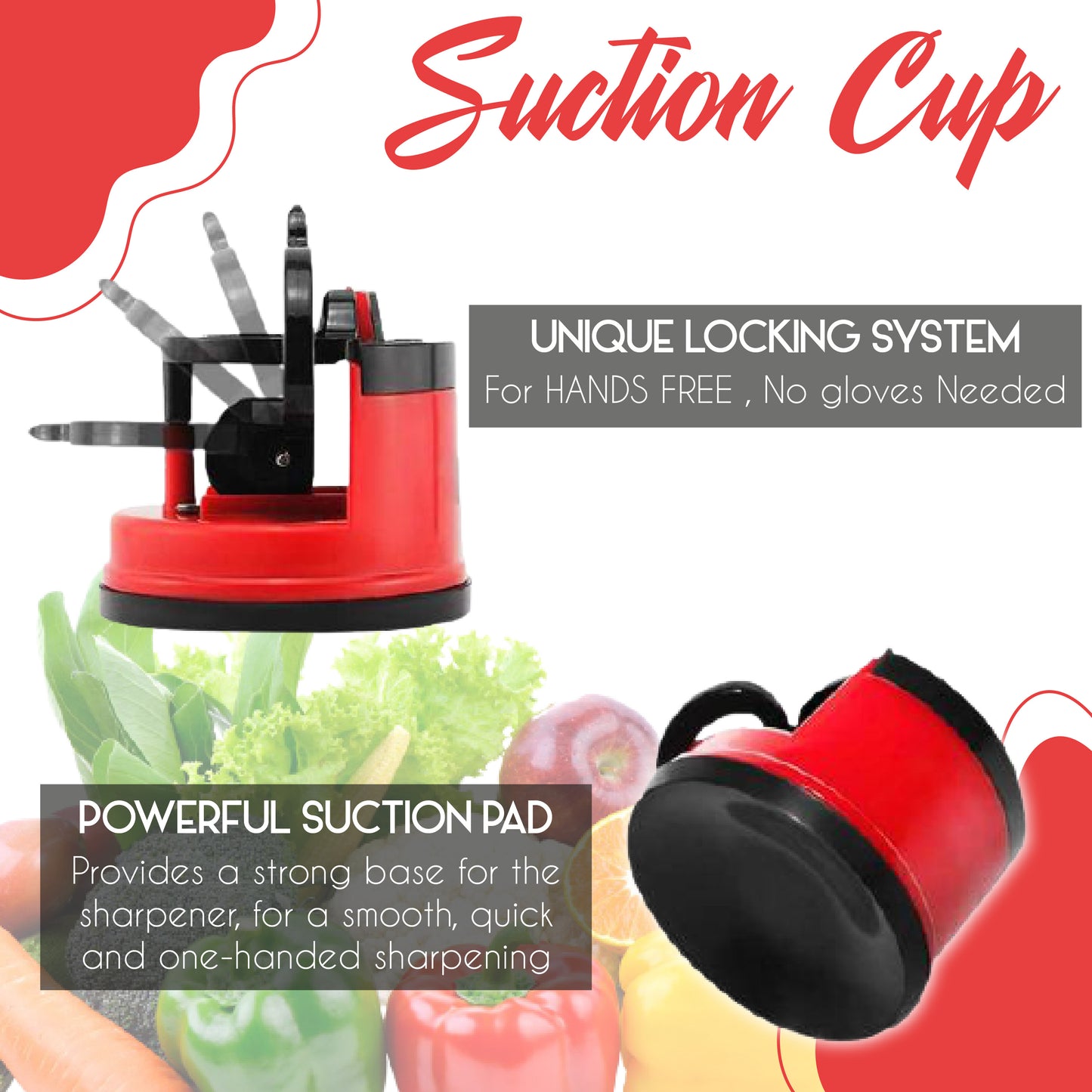 Suction Knife Sharpener