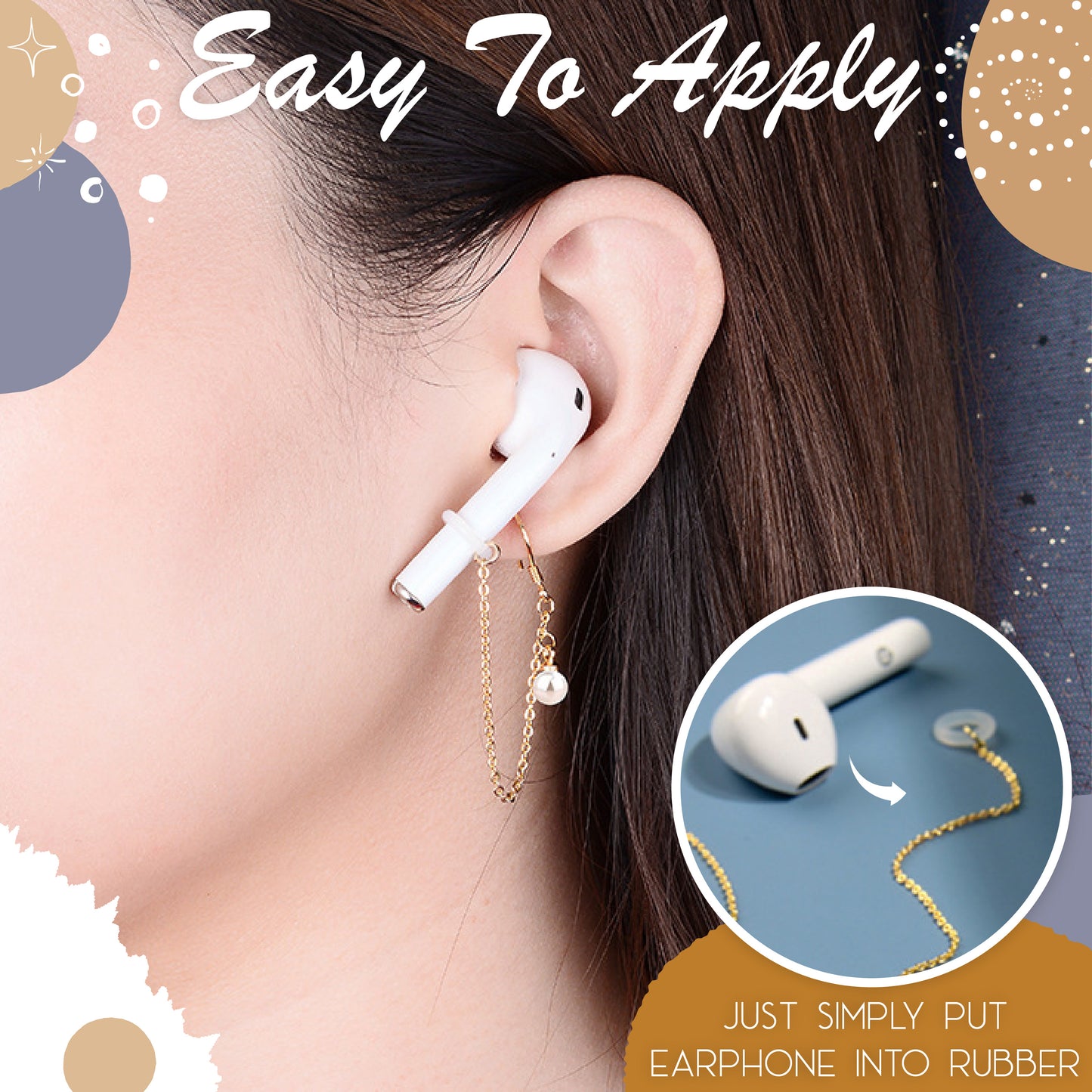 Universal Bluetooth Earphone Clip-on Earrings
