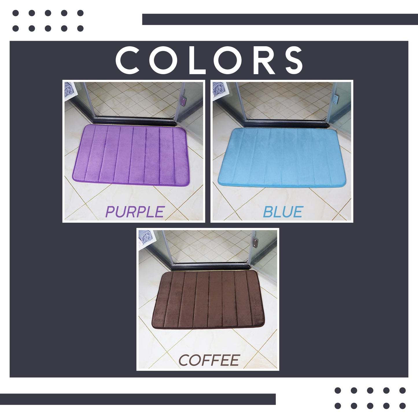CloudStep™ Anti-Slip Bath Rug