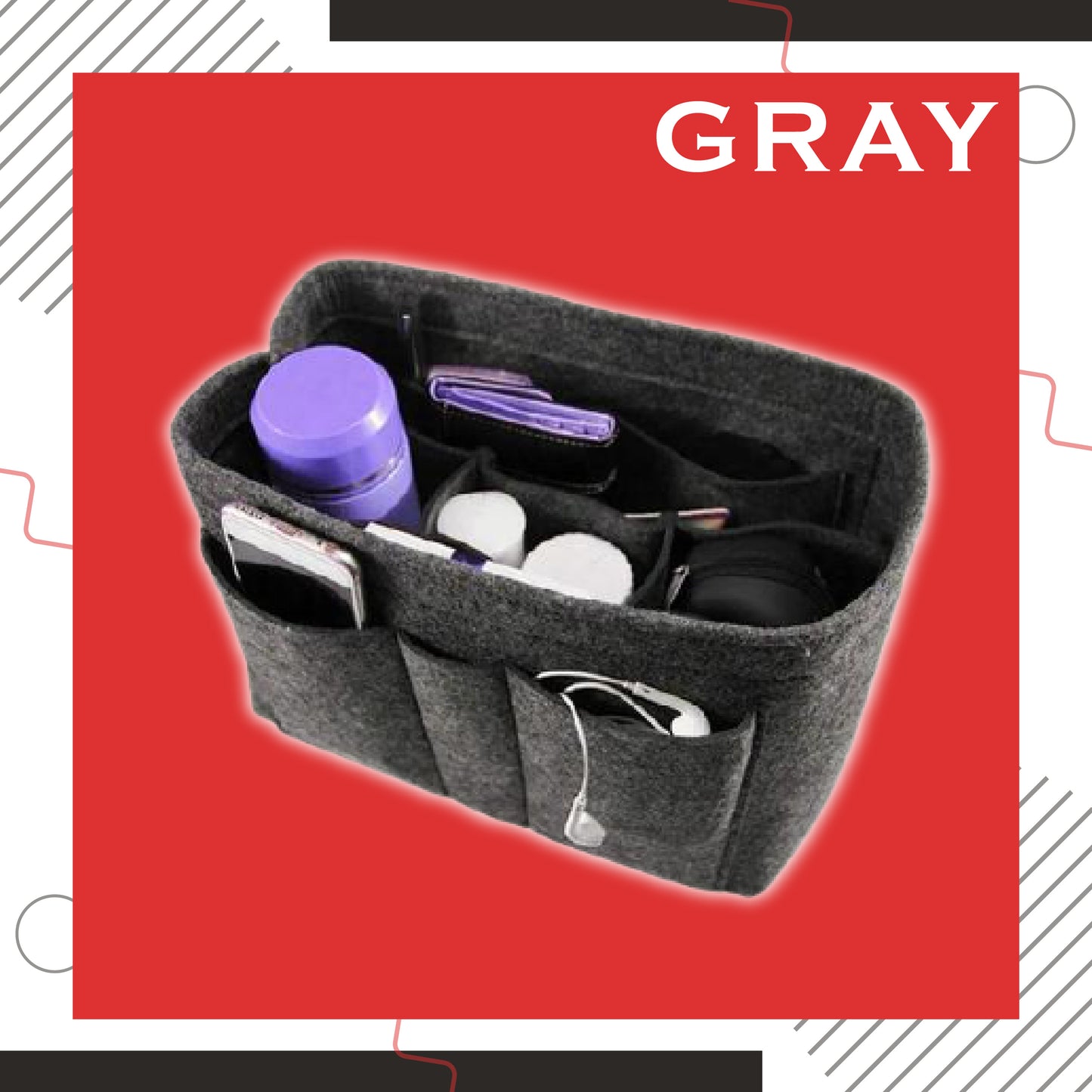 Purse Insert Organizer