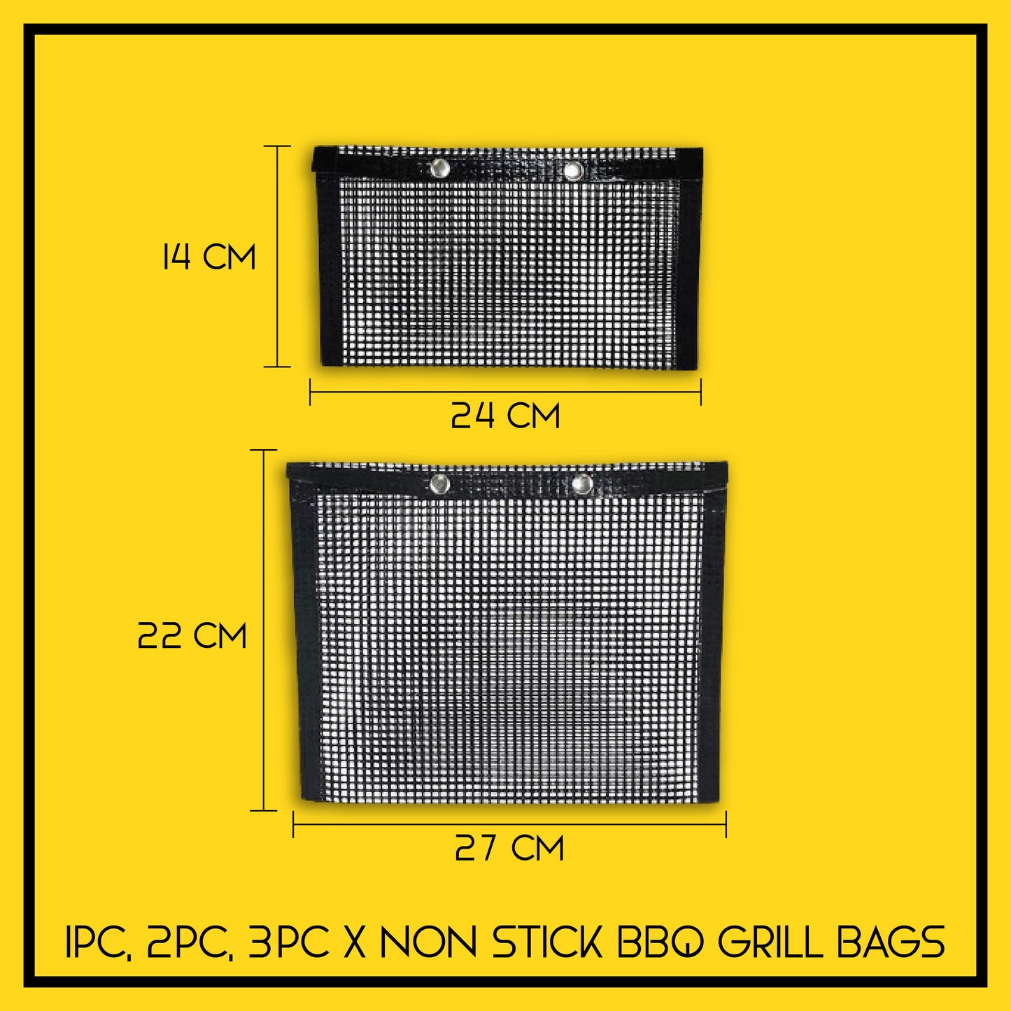 Non-Stick BBQ Grilling Bags