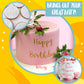 DIY Cake Alphabet Stamp Set