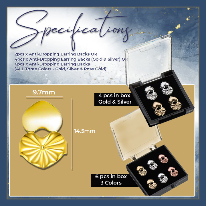 SafeGrip™ Earring Backs
