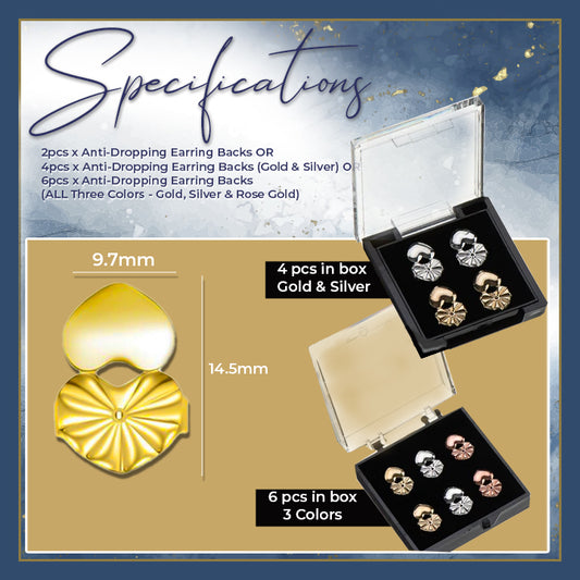 SafeGrip™ Earring Backs
