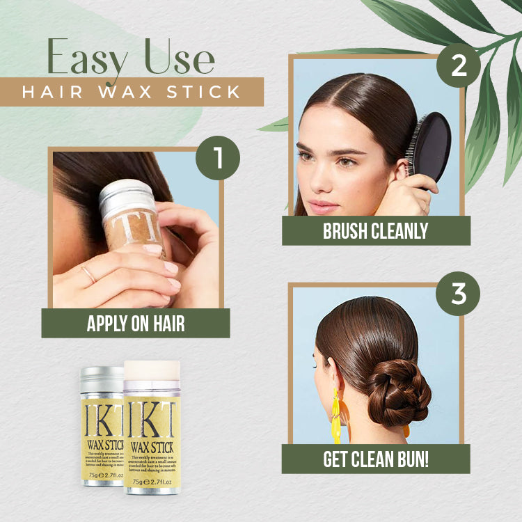 Anti-Frizz Hair Wax Stick