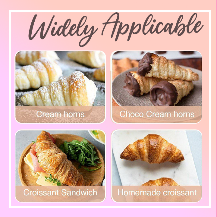 Conical Tube Croissant Mold (5pcs)