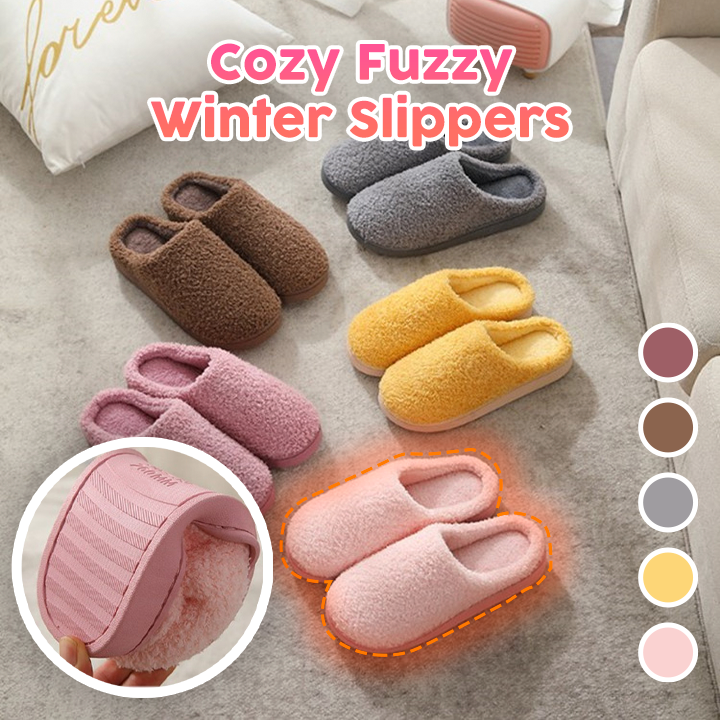 Cozy Fuzzy Winter Slippers