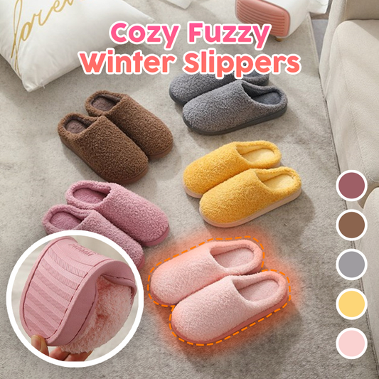 Cozy Fuzzy Winter Slippers