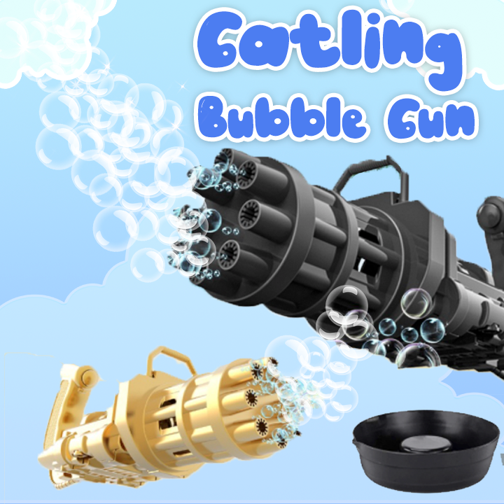 Gatling Bubble Gun