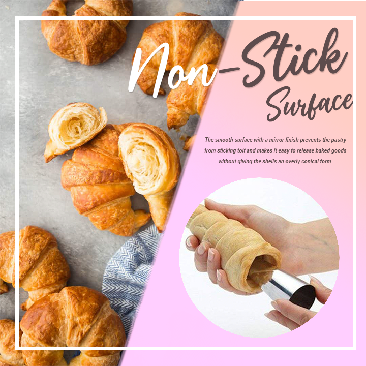 Conical Tube Croissant Mold (5pcs)