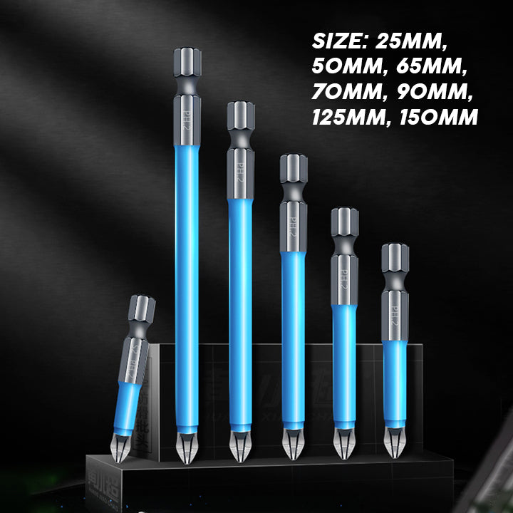 Anti-Slip Magnetic Drill Bit Set (7pcs)