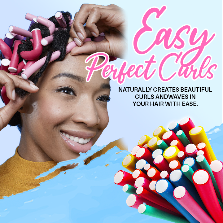 Twist-Flex Hair Curling Rods (10pcs)