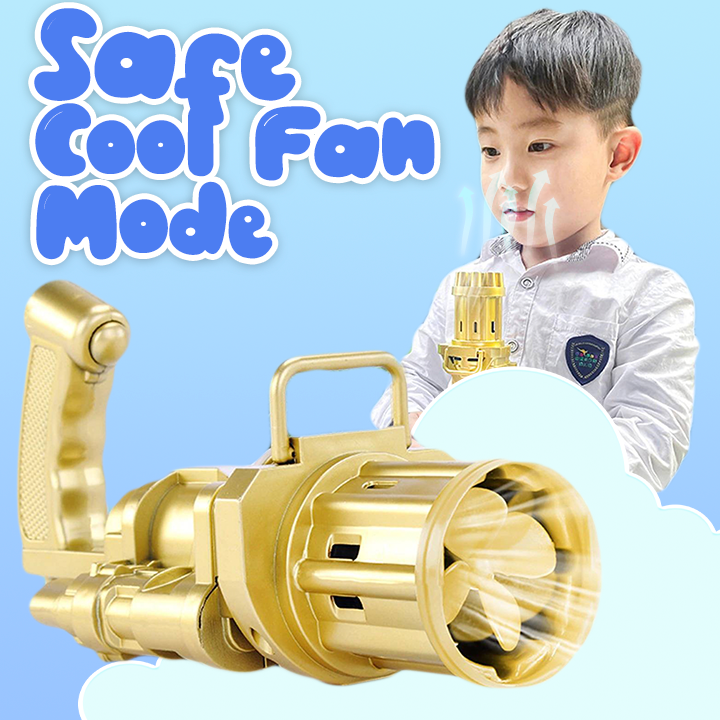 Gatling Bubble Gun