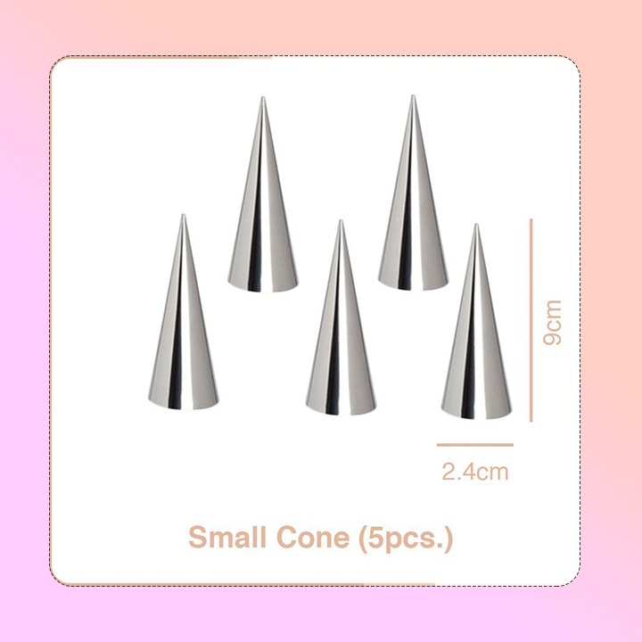 Conical Tube Croissant Mold (5pcs)