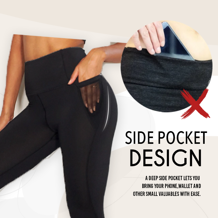 Stretch-Fit Pocket Workout Tights