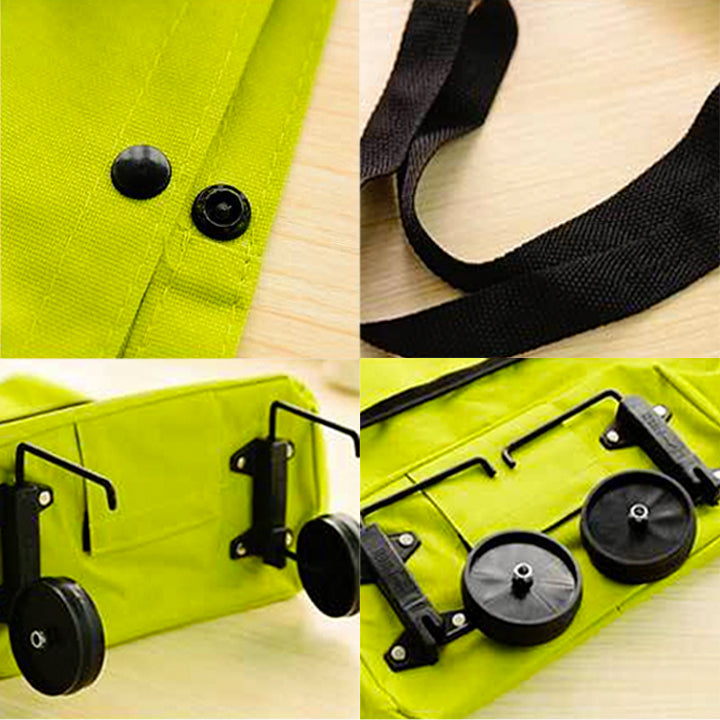 Foldable Wheeled Shopping Bag